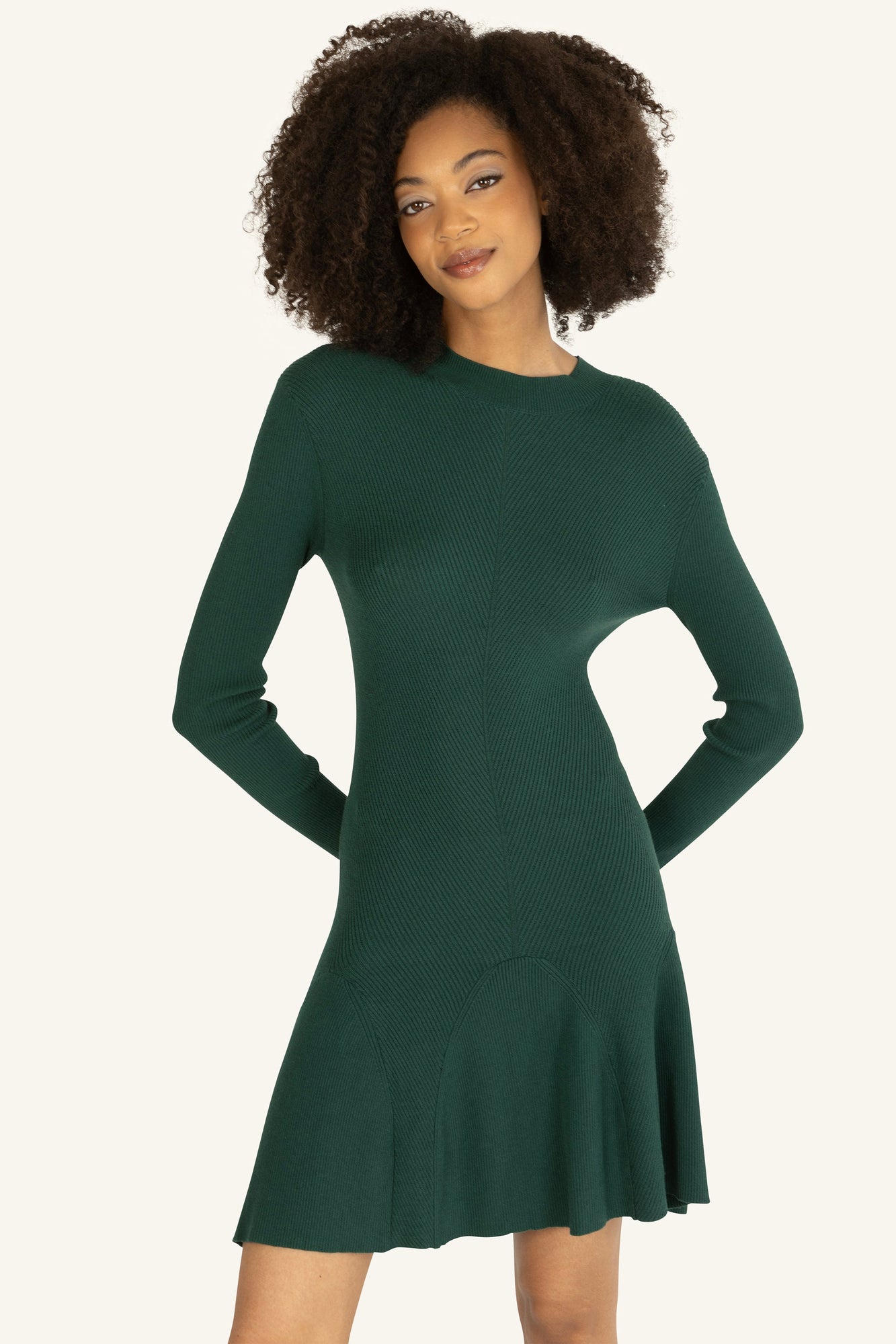Merlin Dress | Fir Green
