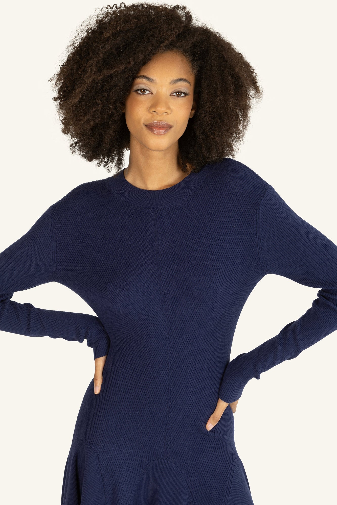 Merlin Dress | Navy Blue