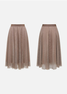 Mesh Fairy Skirt | Brown