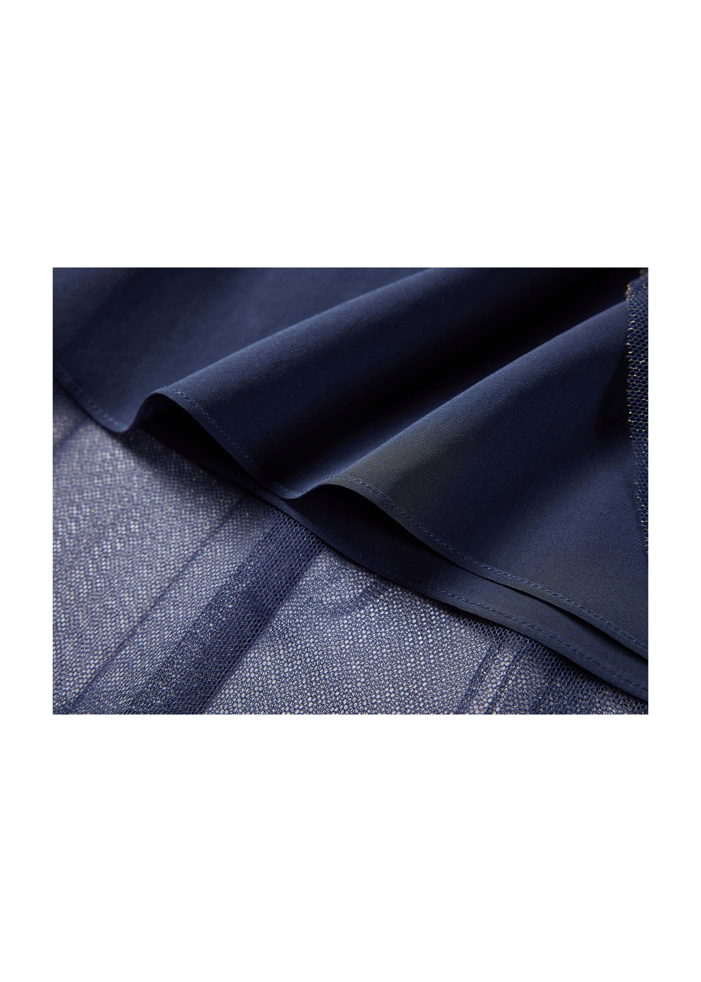 Mesh Skirt | Navy