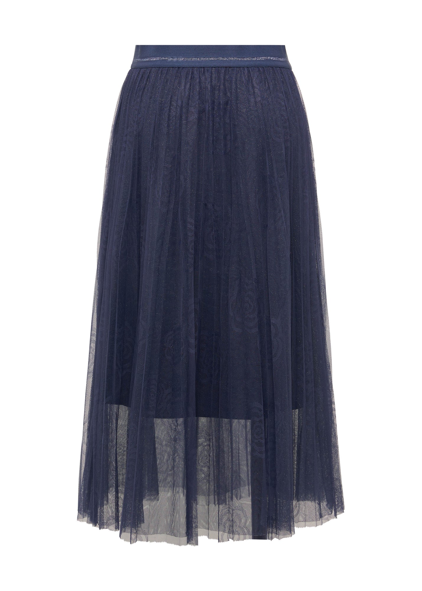 Mesh Skirt | Navy