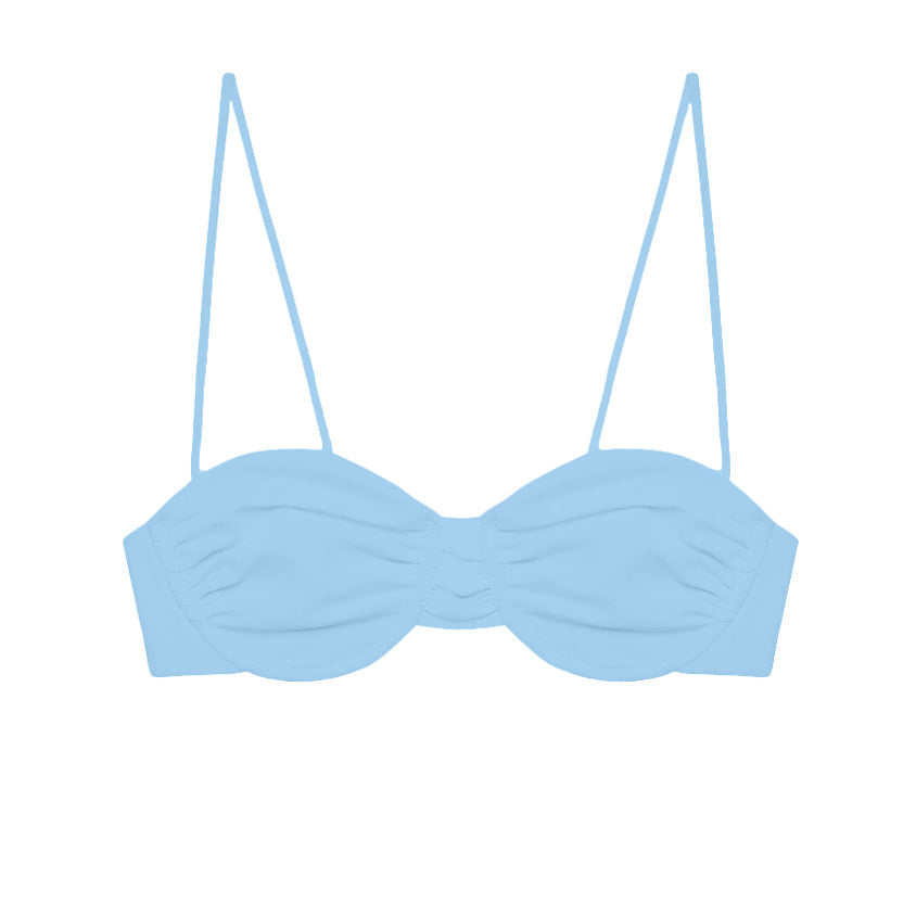 Mia Top | Sky Sheen