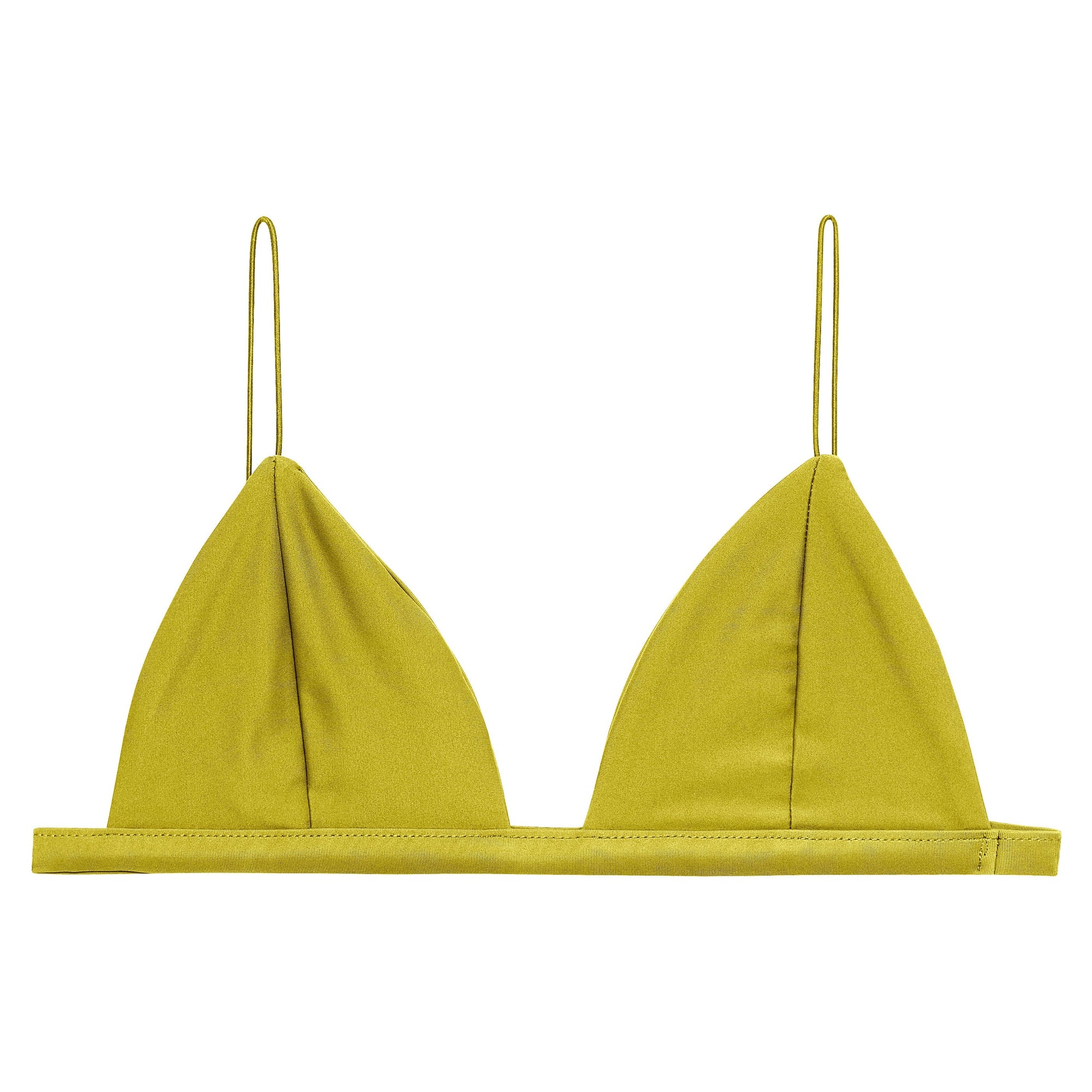Micro Perfect Match Triangle Top | Mantis Sheen