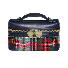 Plaid Micro Top Handle Crossbody Bag