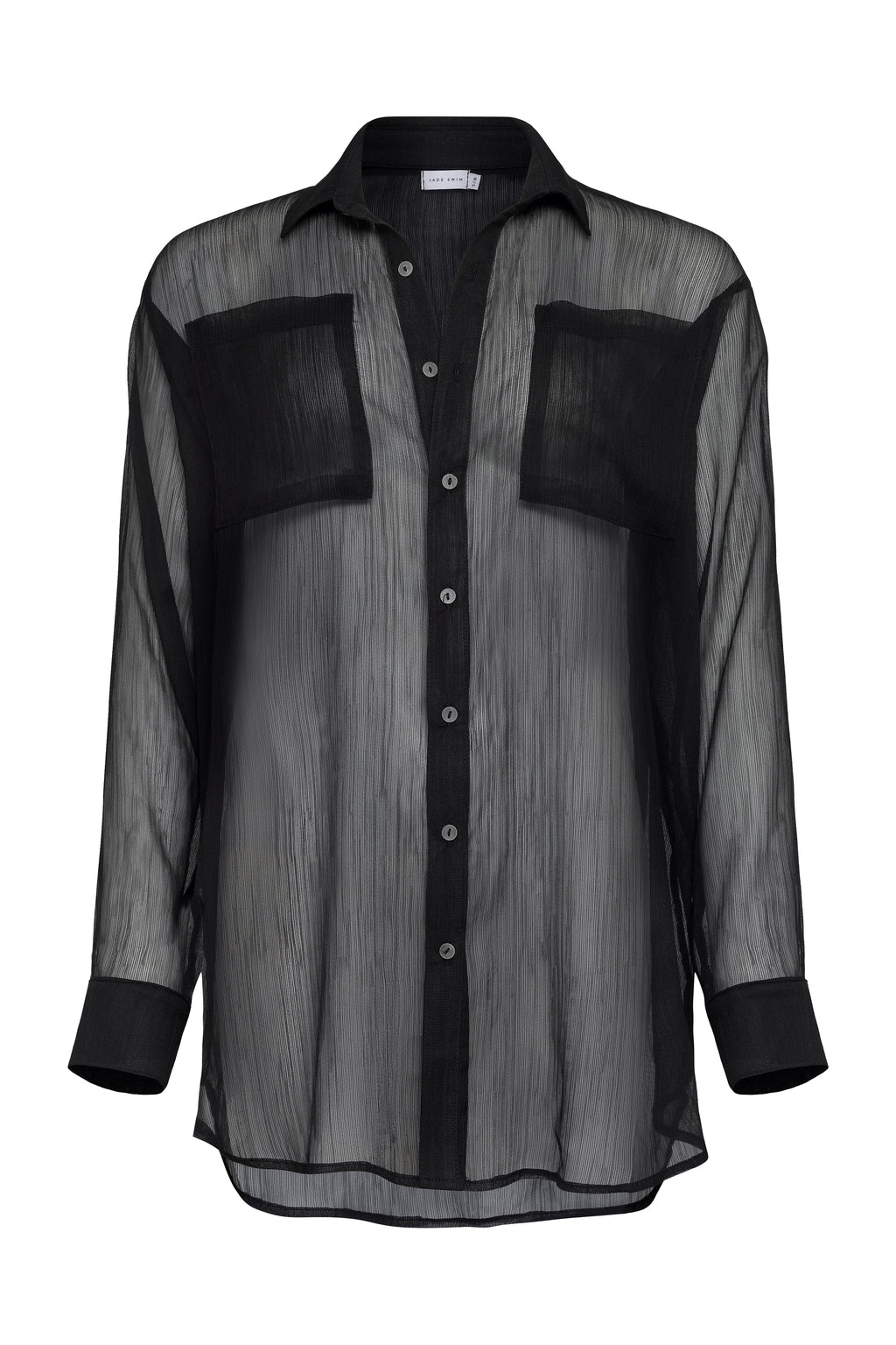 Mika Top | Black Sheer