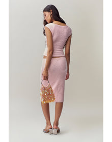 Miki Sequin Knit Midi Skirt | Ballet Slipper