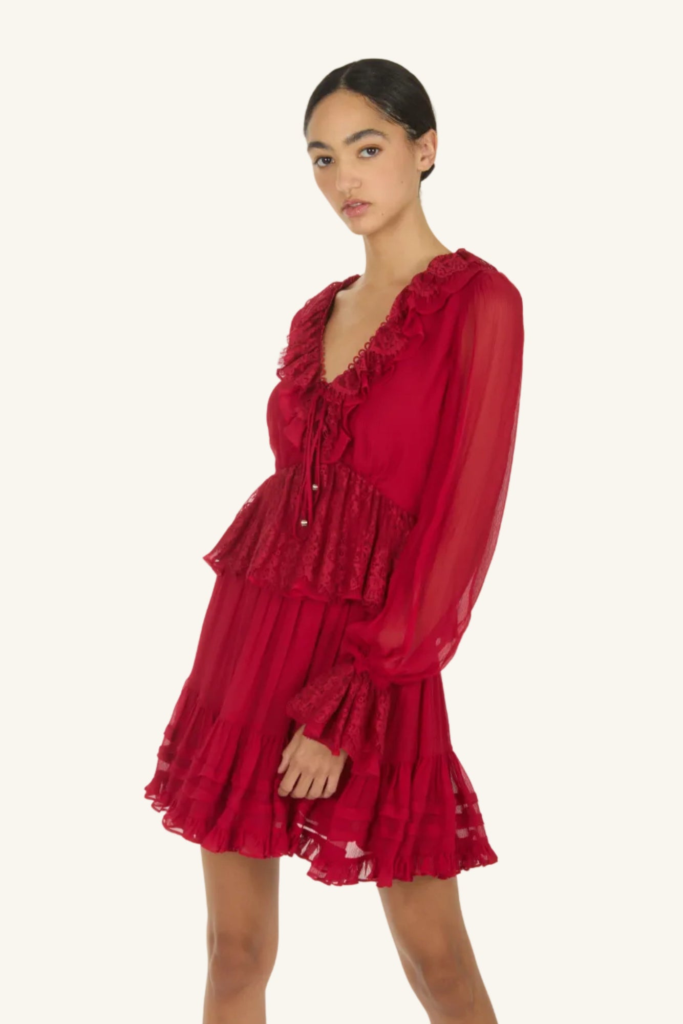 Milana Top | Lipstick Red
