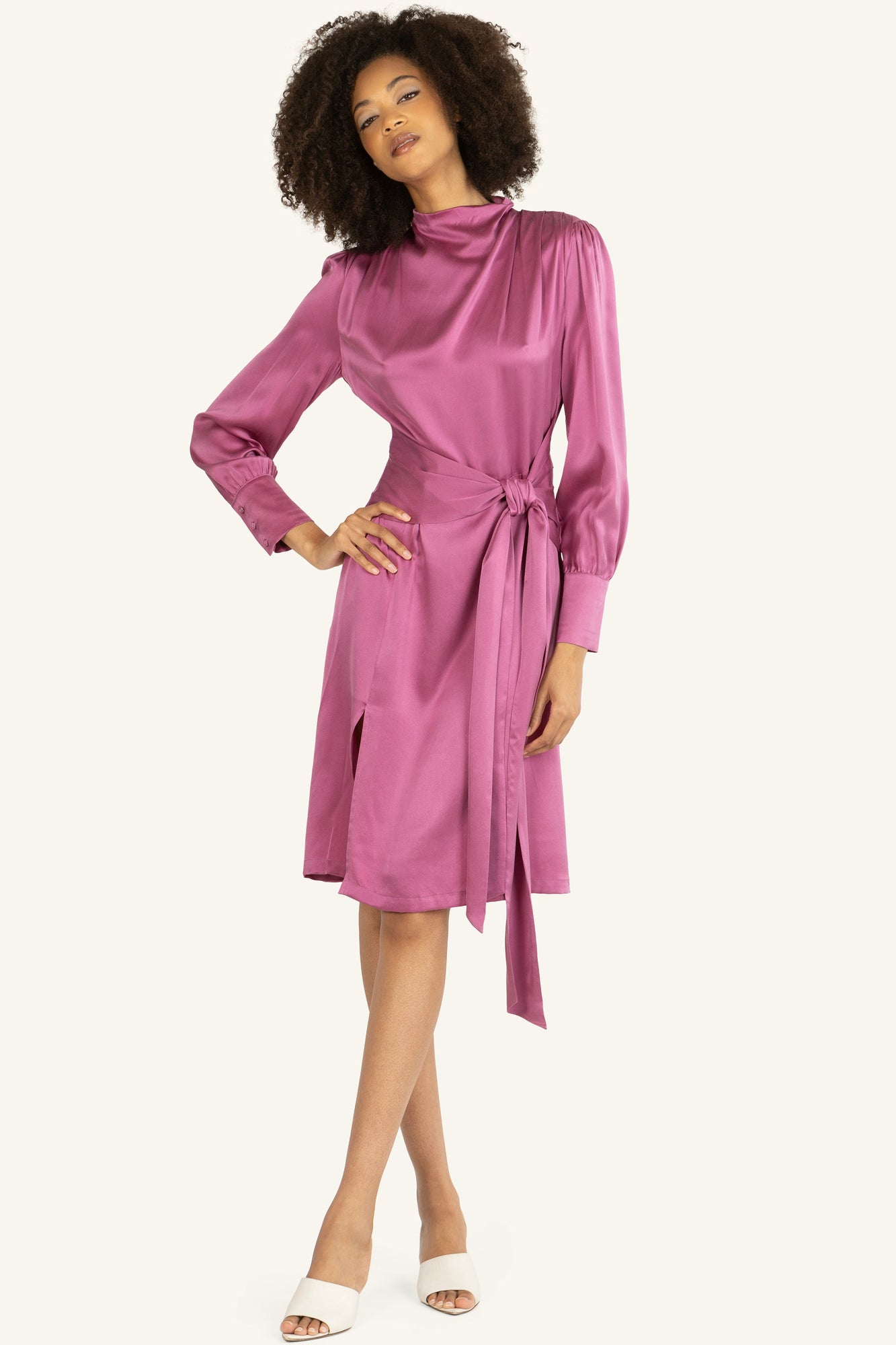 Mina Dress | Plum