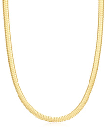 Mini Flex Snake Chain Necklace - Gold | Plated Gold