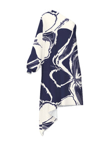 Mini Satu FSC® Certified Viscose Dress | Sora Navy