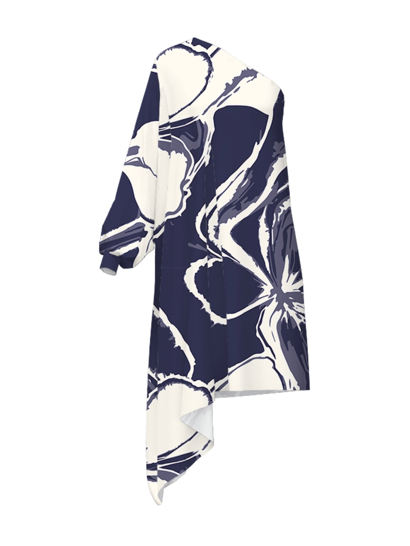 Mini Satu FSC® Certified Viscose Dress | Sora Navy