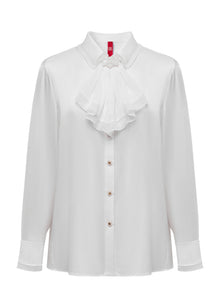 Mulberry Silk Shirt | White