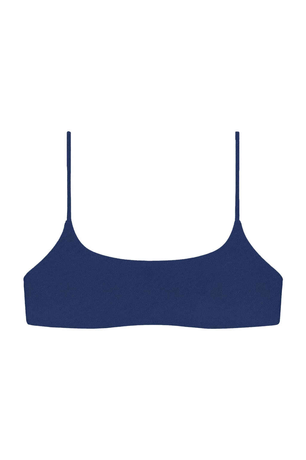 Muse Scoop Top | Navy Terry Sheen