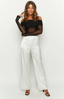 Mykonos Pants | White