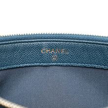 Chanel | Pre-Owned Quilted Caviar Clutch with Chain | Blue/Navy