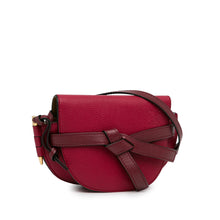 Loewe | Pre-Owned Mini Leather Gate Bag | Red