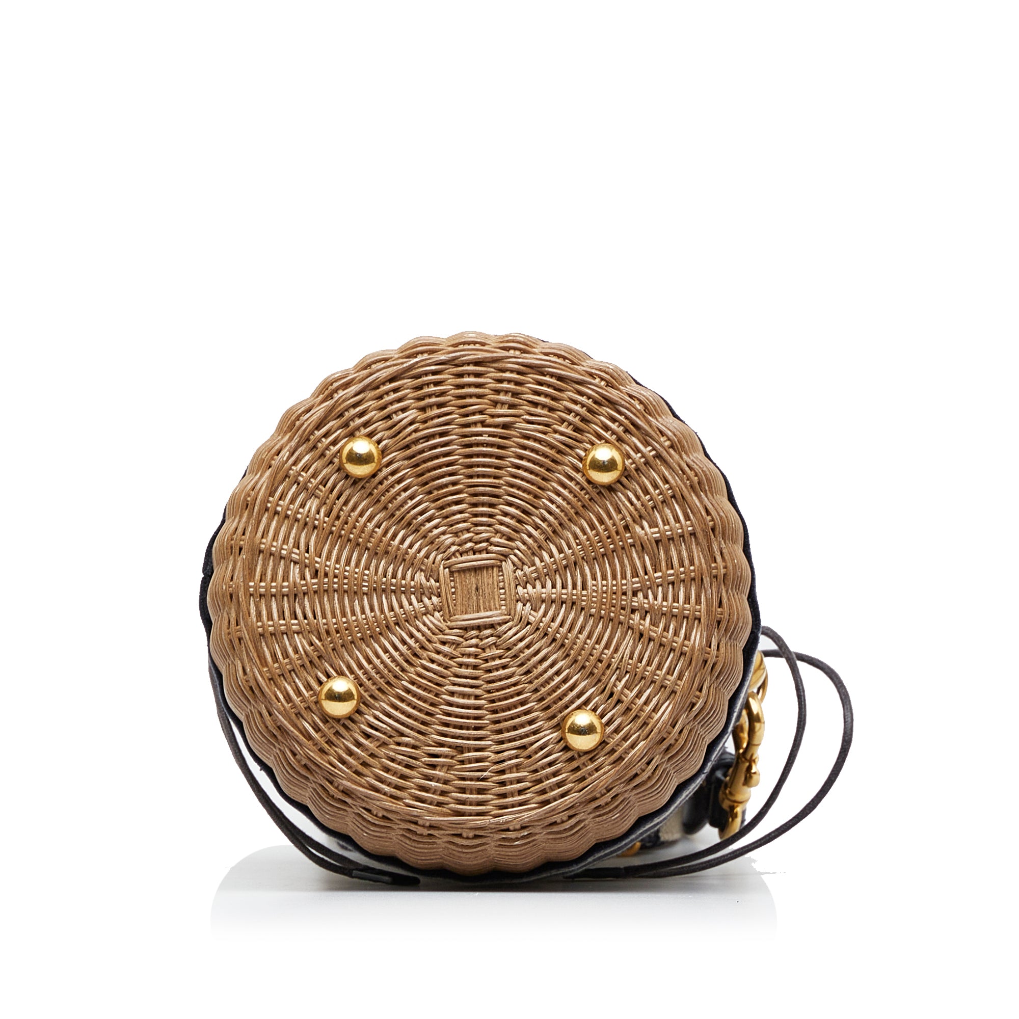 Dior Pre-Owned Oblique Wicker Bucket Bag | Women | Brown