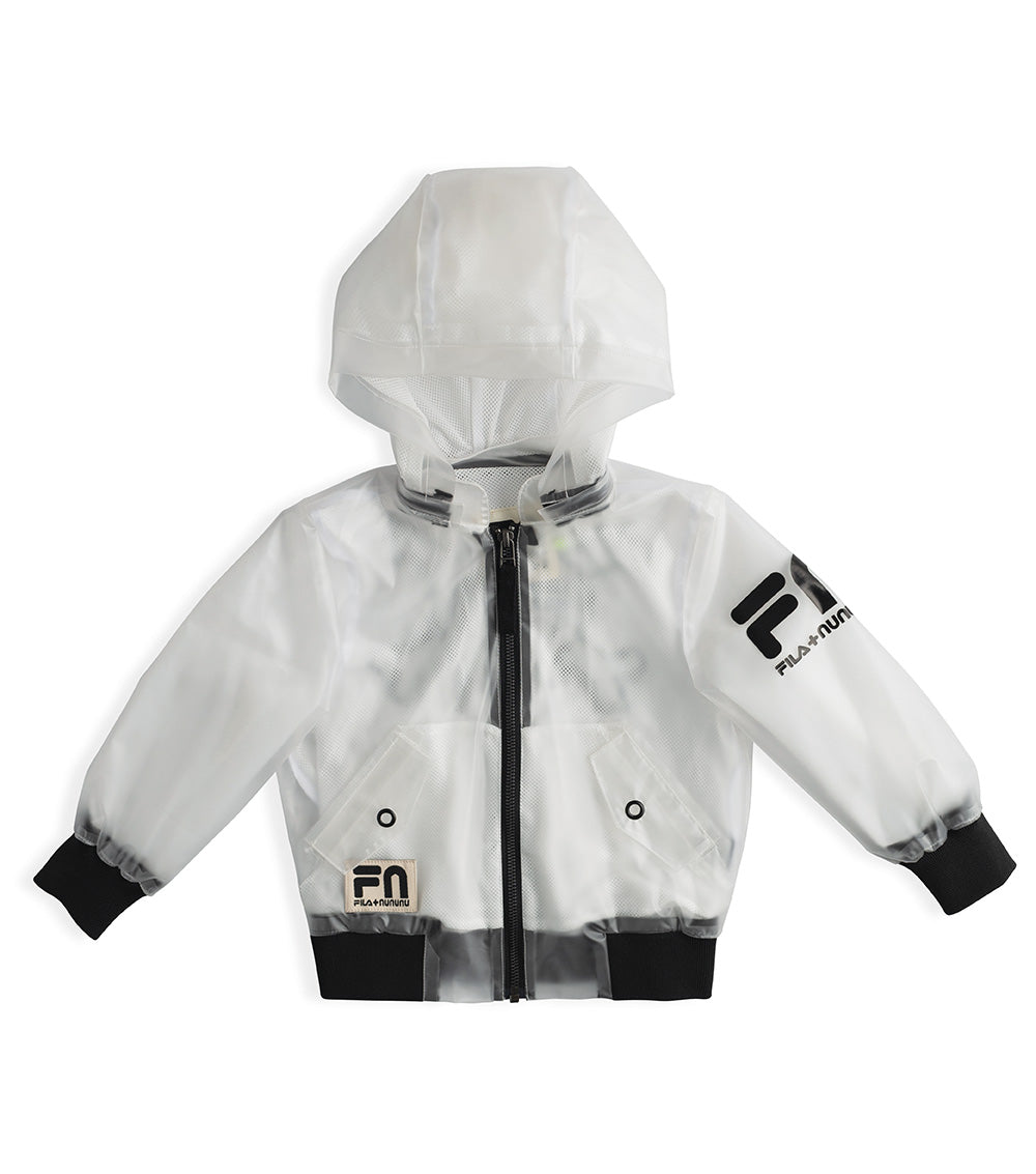 Kid | Milky Hooded Bomber Jacket | Milky