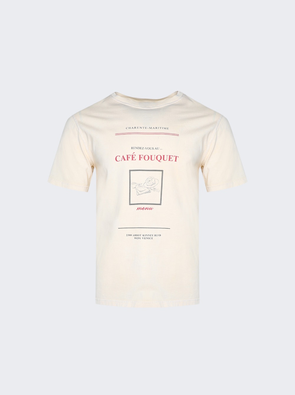 Men | Nick Fouquet | Short Sleeve T-shirt | Ivory