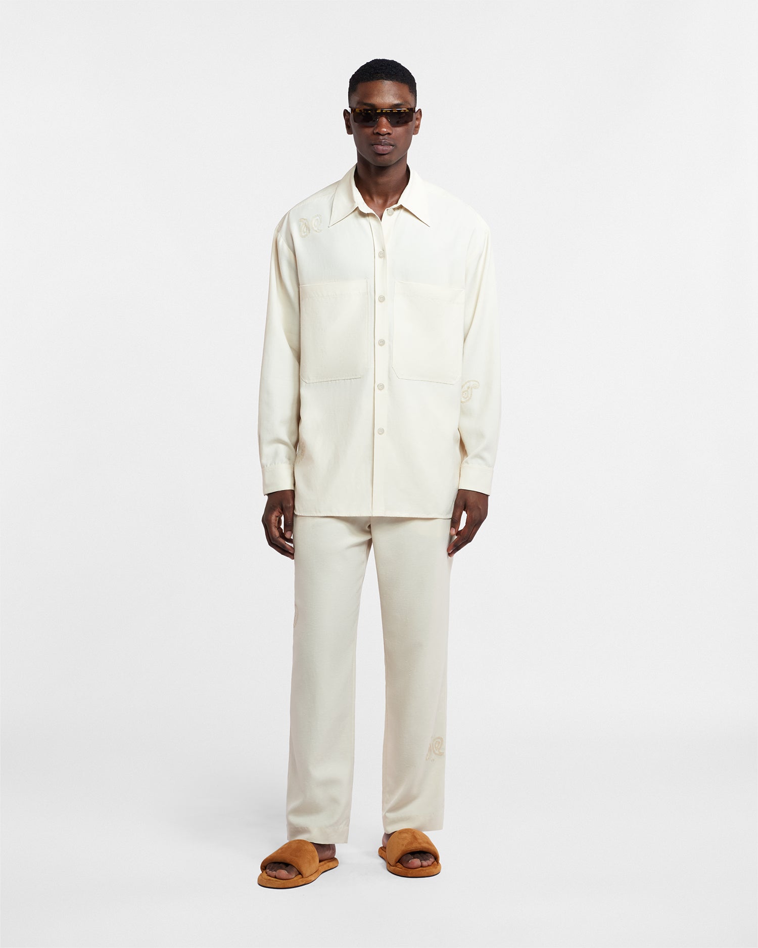 Damir Patch-Pocket Shirt | Creme