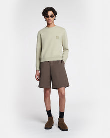 Mens | Felix Tech Twill Bermuda Shorts | Soil