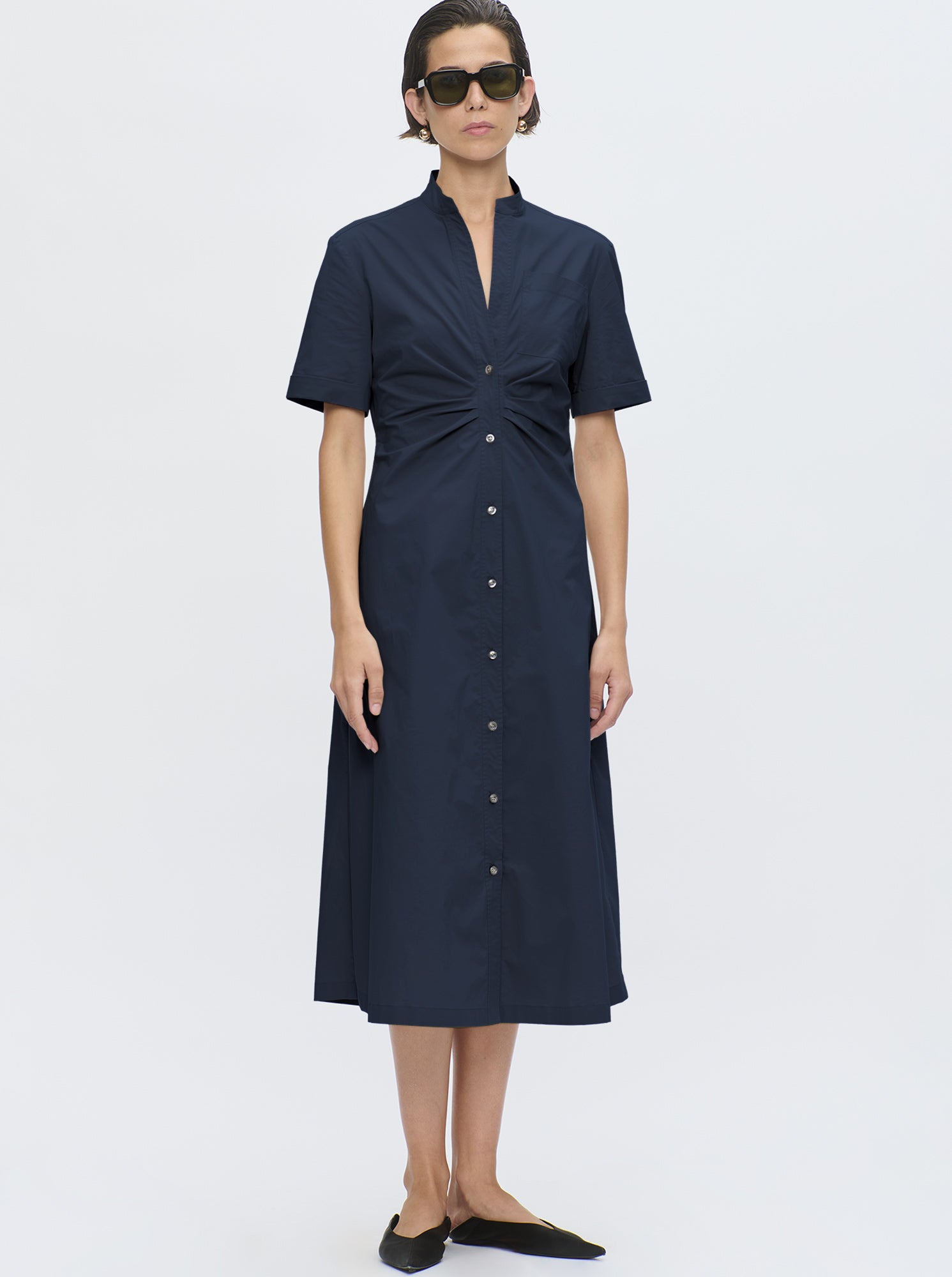 Noor Shirtdress | Blue Print