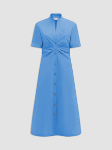 Noor Shirtdress | Blue Sea