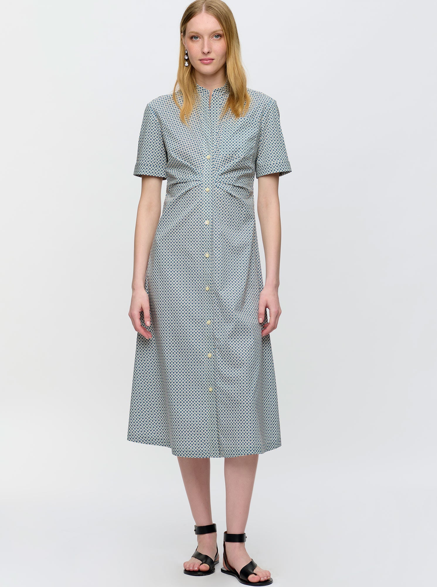 Noor Shirtdress | Blue Print
