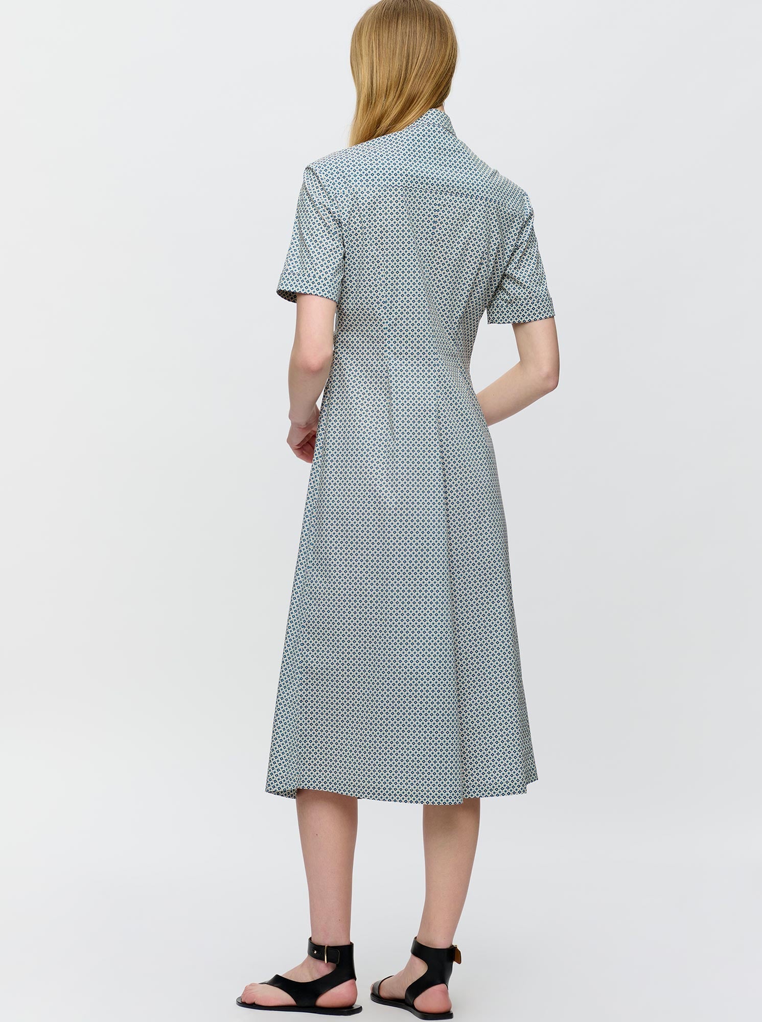 Noor Shirtdress | Blue Print