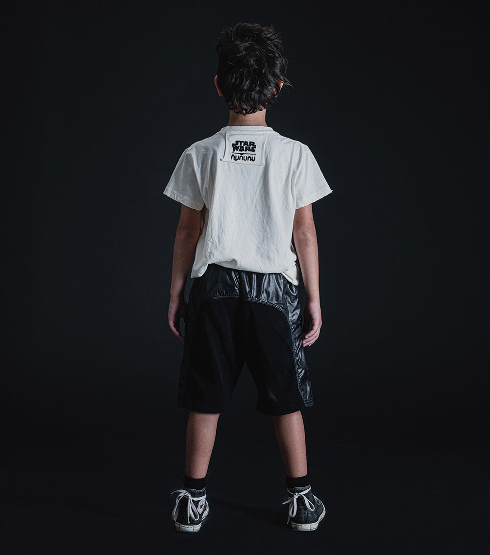 Kid | Embroidered Chewbacca T-Shirt | Natural