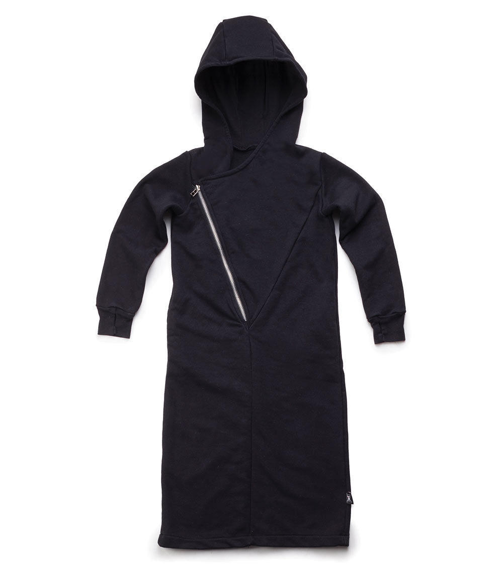 Kid | Aviator Dress | Black