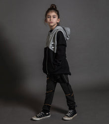 Kid | Hooded Vest | Black