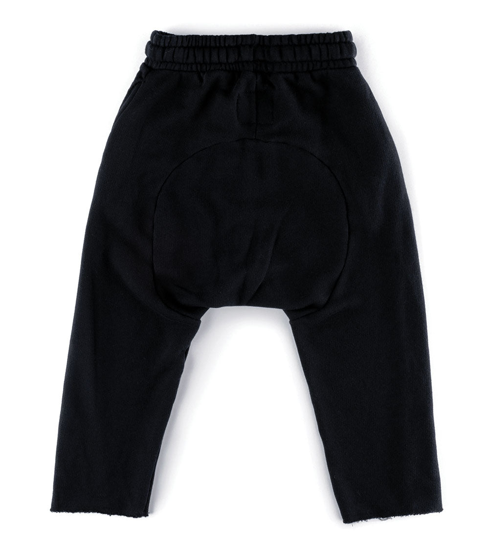 Kid | Raw Pants | Black