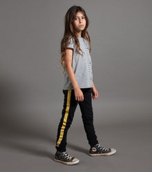 Kid | Measuring Band T-Shirt | Heather Grey