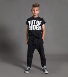 Kid | Measuring Band Raw Pants | Heather Grey