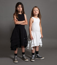 Kid | Fancy Layered Dress | Black