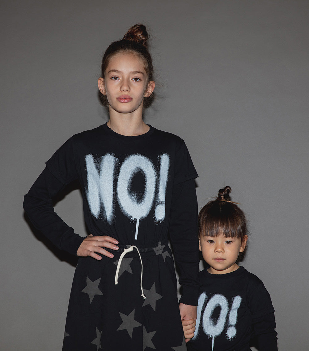Kid | Sprayed No! Shirt | Powder Pink