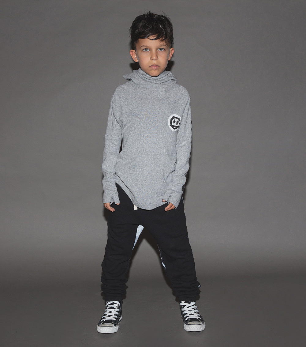 Kid | Backed Up X Sweatpants | Black