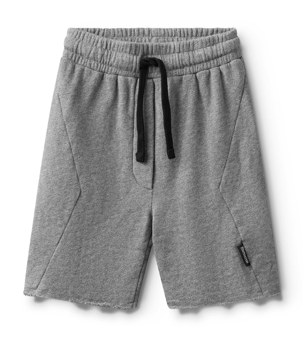 Kid | Solid Sweatshorts | Dusty Heather Grey