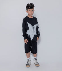 Kid | Solid Sweatshorts | Lava Pink