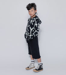 Kid | Solid Sweatshorts | Black