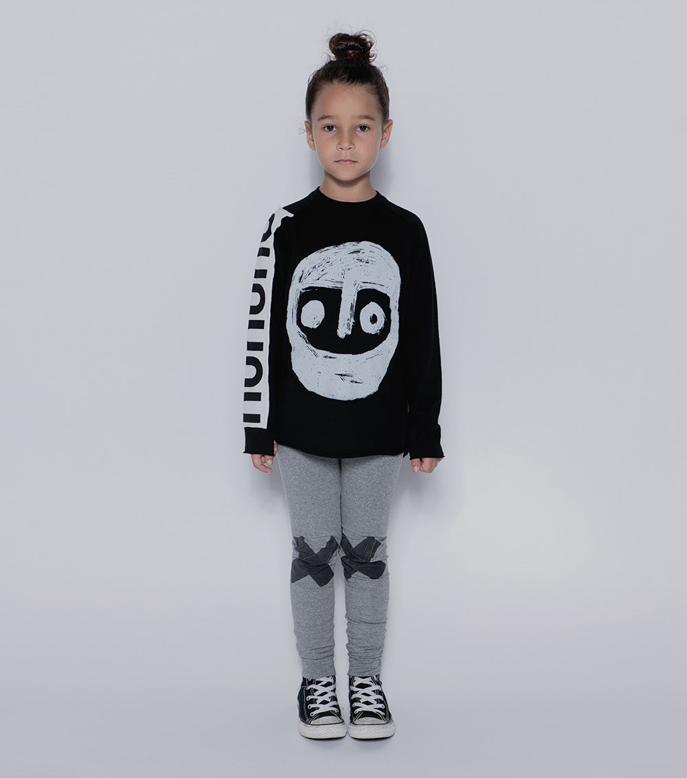 Kid | Double X Leggings | Dusty Heather Grey
