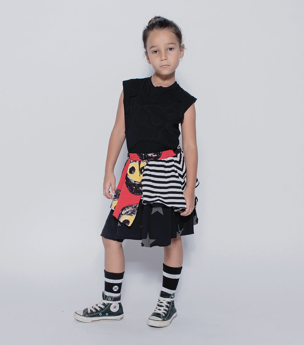 Kid | Layered Summer Skirt | Mix