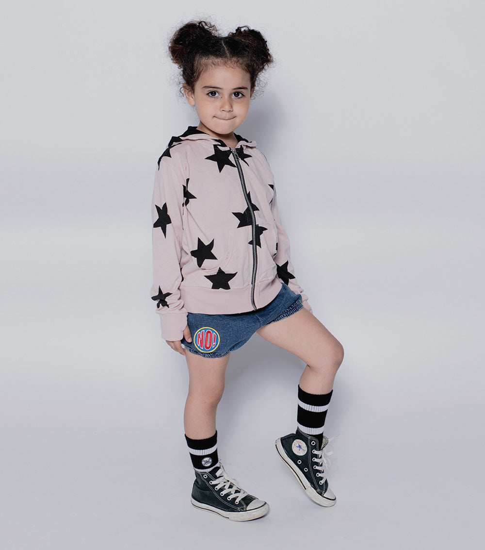 Kid | Denim Yoga Shorts | Denim