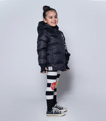 Kid | Nununu Smile Knit Leggings | Stripes