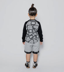 Kid | Bandaid Baseball Shirt | White