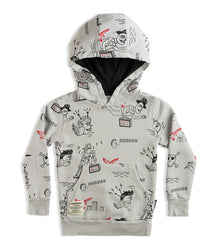 Kid | En Route Hoodie | Ice Grey