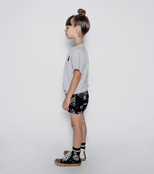 Kid | En Route Yoga Shorts | Black