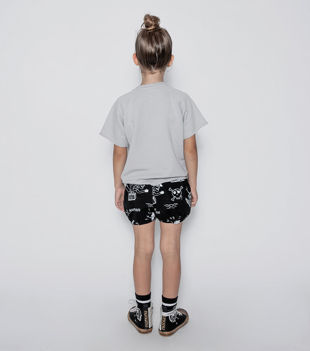 Kid | En Route Yoga Shorts | Black