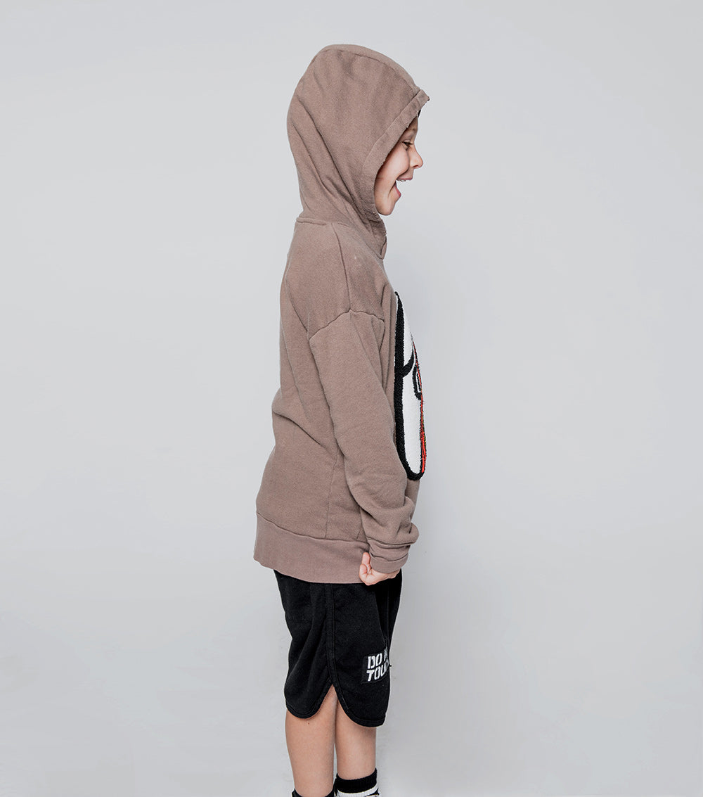 Kid | Do Not Touch Light Shorts | Ice Grey